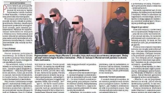 Pierwsza strona Dziennika Wschodniego z 22 listopada 2017 roku