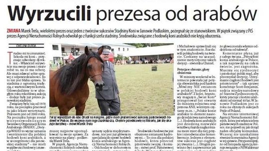 Pierwsza strona Dziennika Wschodniego z 22 lutego 2016 roku