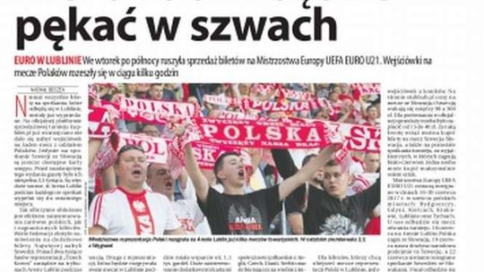 Pierwsza strona Dziennika Wschodniego z 22 lutego 2017 r.