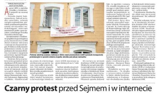 Pierwsza strona Dziennika Wschodniego z 22 września