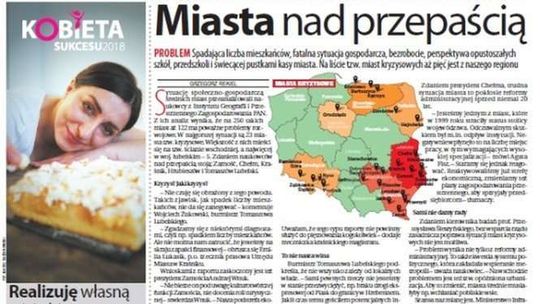 Pierwsza strona Dziennika Wschodniego z 23 marca 2018 roku