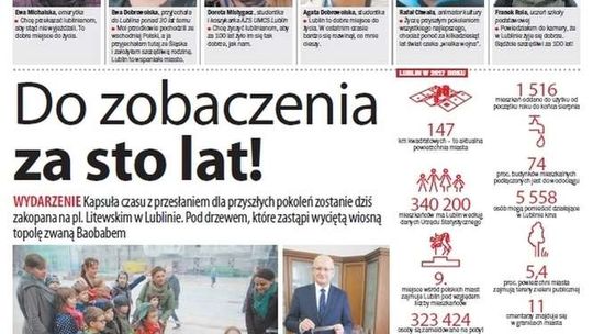 Pierwsza strona Dziennika Wschodniego z 23 października 2017 roku