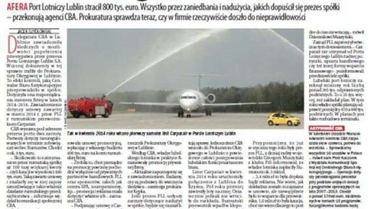 Pierwsza strona Dziennika Wschodniego z 23 sierpnia 2016 roku