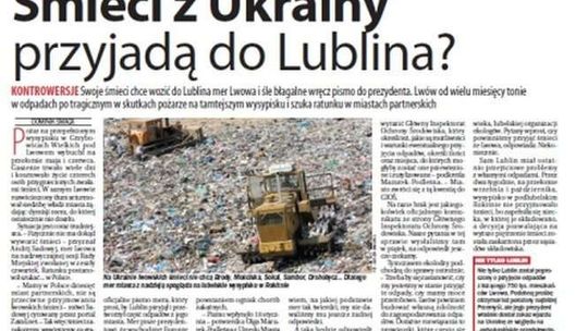 Pierwsza strona Dziennika Wschodniego z 23 stycznia 2017 roku