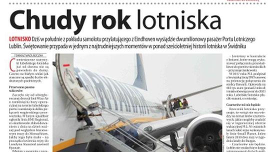 Pierwsza strona Dziennika Wschodniego z 24.04.2019