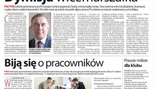 Pierwsza strona Dziennika Wschodniego z 24 kwietnia 2017 r.