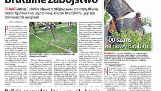 Pierwsza strona Dziennika Wschodniego z 24 maja 2017 r.