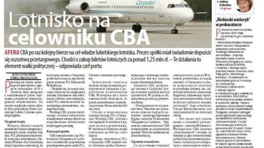 Pierwsza strona Dziennika Wschodniego z 24 marca 2017 roku