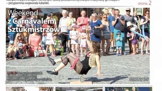 Pierwsza strona Dziennika Wschodniego z 25 lipca 2015 r.