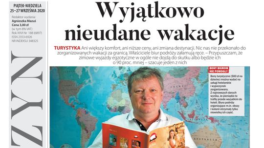 Pierwsza strona Dziennika Wschodniego z 25 września 2020 r.