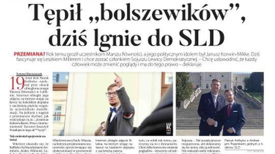 Pierwsza strona Dziennika Wschodniego z 26.09.2019