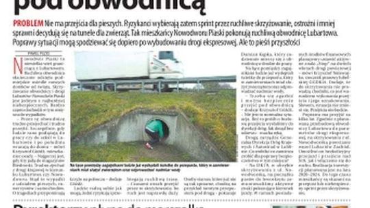 Pierwsza strona Dziennika Wschodniego z 27 listopada 2017