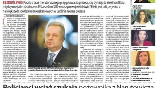 Pierwsza strona Dziennika Wschodniego z 27 lutego 2018 roku