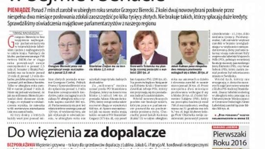 Pierwsza strona Dziennika Wschodniego z 27 maja 2016 r.