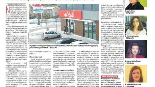 Pierwsza strona Dziennika Wschodniego z 28 lutego 2018 r.