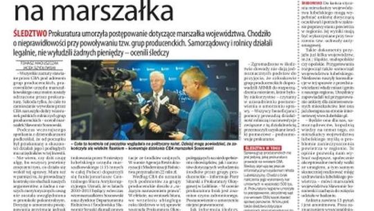 Pierwsza strona Dziennika Wschodniego z 29 grudnia 2017