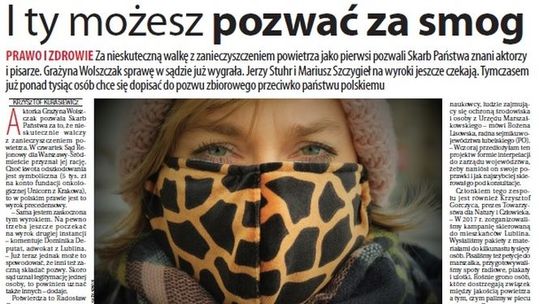 Pierwsza strona Dziennika Wschodniego z 29 stycznia 2019 roku