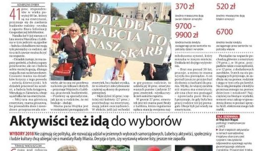 Pierwsza strona Dziennika Wschodniego z 3 kwietnia 2018 r.