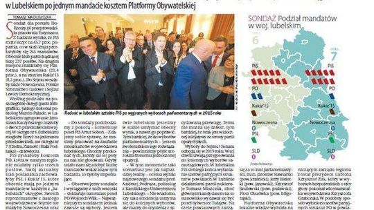 Pierwsza strona Dziennika Wschodniego z 3 stycznia 2018 roku