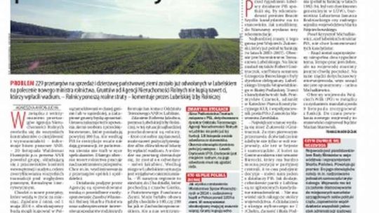 Pierwsza strona Dziennika Wschodniego z 30 listopada 2015 r.