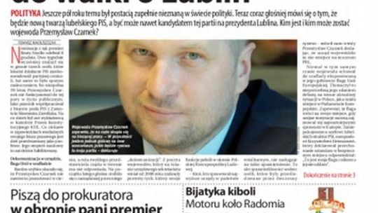 Pierwsza strona Dziennika Wschodniego z 30 maja 2016 r.