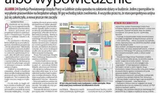 Pierwsza strona Dziennika Wschodniego z 4 maja 2016