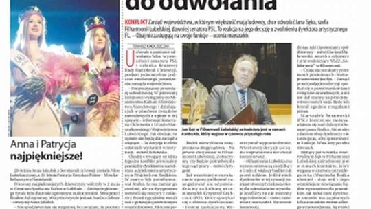 Pierwsza strona Dziennika Wschodniego z 4 maja 2017 r.