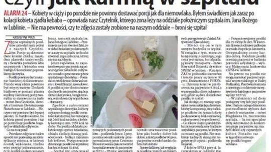 Pierwsza strona Dziennika Wschodniego z 4 sierpnia 2016 roku