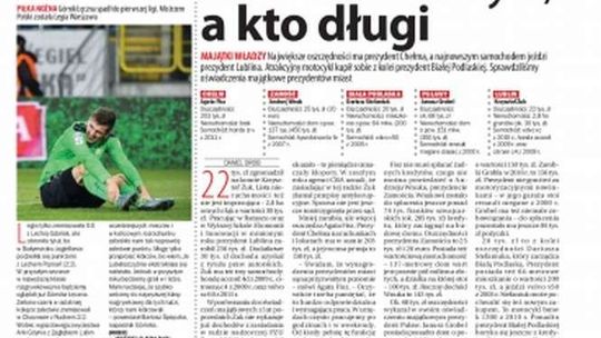 Pierwsza strona Dziennika Wschodniego z 5 czerwca 2017 r.