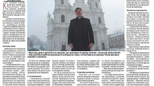 Pierwsza strona Dziennika Wschodniego z 5 lutego 2018 roku