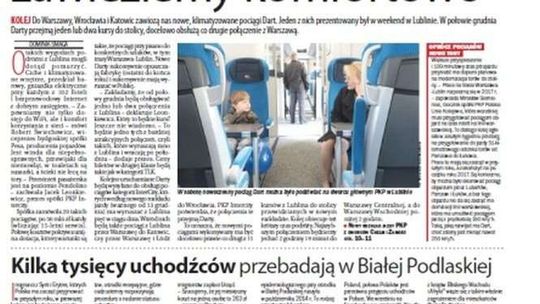 Pierwsza strona Dziennika Wschodniego z 5 października 2015 roku