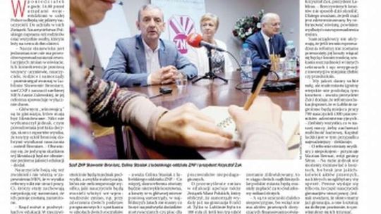 Pierwsza strona Dziennika Wschodniego z 5 października 2016 r.