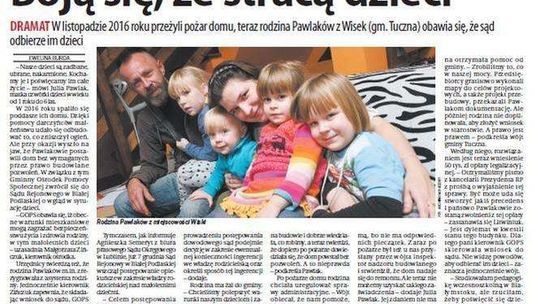 Pierwsza strona Dziennika Wschodniego z 5 stycznia 2018 roku