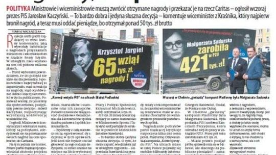 Pierwsza strona Dziennika Wschodniego z 6 kwietnia 2018 roku