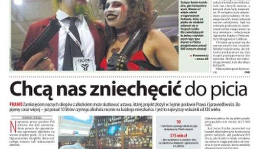 Pierwsza strona Dziennika Wschodniego z 6 listopada 2017