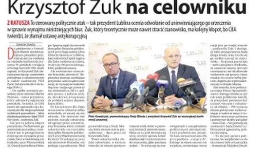 Pierwsza strona Dziennika Wschodniego z 7 listopada