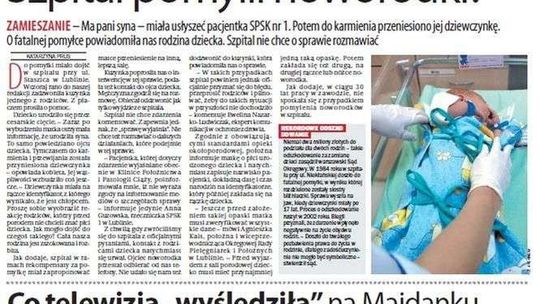 Pierwsza strona Dziennika Wschodniego z 7 lutego 2018 roku