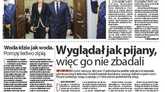 Pierwsza strona Dziennika Wschodniego z 7 sierpnia