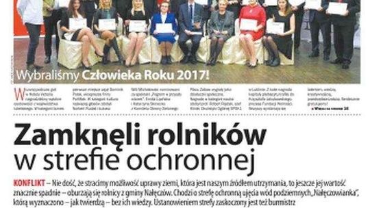 Pierwsza strona Dziennika Wschodniego z 8 grudnia 2017
