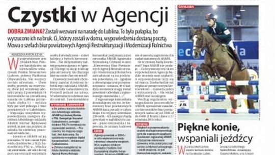 Pierwsza strona Dziennika Wschodniego z 8 lutego 2016