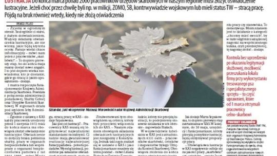 Pierwsza strona Dziennika Wschodniego z 8 marca 2017 roku