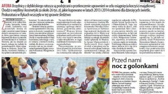 Pierwsza strona Dziennika Wschodniego z 8 września 2016 roku