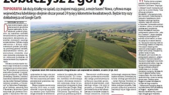 Pierwsza strona Dziennika Wschodniego z 9 maja 2017 roku