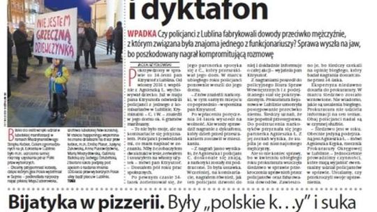 Pierwsza strona Dziennika Wschodniego z 9 marca 2018 roku