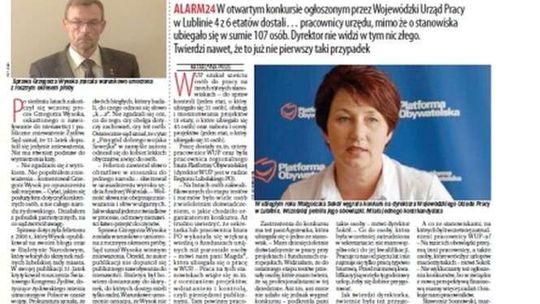 Pierwsza strona Dziennika Wschodniego z 9 października 2015 roku