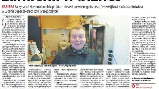 Pierwsza strona Dziennika Wschodniego z 9 stycznia 2018 roku