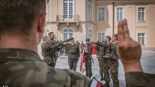 Pierwsza w historii przysięga wojskowa w Łęcznej