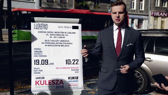 Pierwsze 20 minut parkowania w Lublinie za darmo? Pomysł kandydata