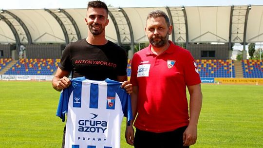 Pierwsze wzmocnienie Wisły Puławy. Znowu kierunek Portugalia