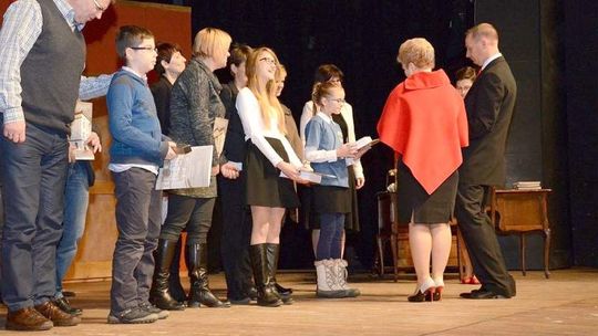 Pierwszoklasiści ślubowali w Dniu Patrona